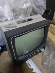 Prenosni starinski TV TELEFUNKEN delujoč