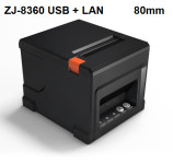 TERMIČNI - TERMALNI POS TISKALNIK (PRINTER) USB 80mm ZJ-8360 USB + LAN