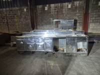 Inox miza, delovni pult, šank