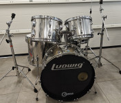 AKUSTIČNI BOBNI LUDWIG STEINLESS STEEL DRUMS LETNIK CCA1975, TOPPP