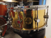 Ddrum modern tone 14x6.5” brass snare