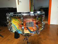 Custom Maple snare 14 x 6.8" MANIC