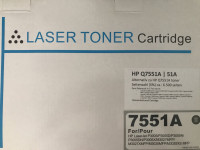 Toner HP Q7551A (črna) - 6.500 strani.