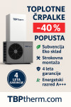 A+++ toplotne črpalke - TBPtherm - do -40% popusta + 4 leta garancije