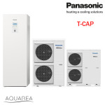Toplotna črpalka Panasonic T-CAP - All in One, enofazna, 12 kW