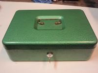 Prenosna ročna kovinska blagajna za denar