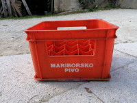 Retro vintage stara gajba zaboj Mariborsko pivo