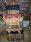 Retro vintage stari kovcek kufer