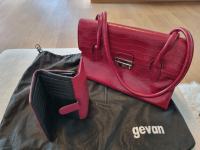 Gevan torbica in denarnica v rdeči barvi