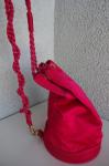Nerabljena majhna torbica Ines Fressange, višina 20 cm