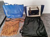 Žensko torbico 2x, torbo ter nahrbtnik prodamo