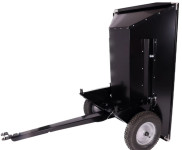 Prikolica za vrtni traktor rider Vares pocinkana + lakirana 300 kg