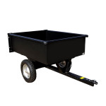 Prikolica vrtni traktor rider kiper kovinska 225 kg