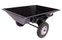 Prikolica za vrtni traktor rider Vares pocinkana + lakirana 300 kg