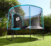 Trampolin Genius z varnostno mrežo - 366 x 366 x 269 cm