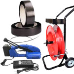 Set za polavtomatsko baterijsko pakiranje JET 12-16 mm PET/PP z bateri