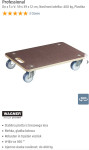 voziček za transport 59x39 do 500kg, 2 kosa