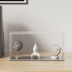 vidaXL Razstavna škatla prozorna 24x12x11 cm akril