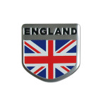 Aluminijast Emblem/Logo England z zastavo 5,6x5,6 cm