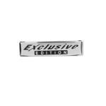 Aluminijast Emblem/Logo Exclusive Edition 7,3x1,7 cm