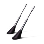 Antena Aluminium 16V look nastavek M5/M6 srebrna
