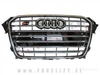Audi A4 / B8 (11-15) / maska S4 / Black Edition