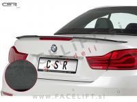 BMW 4 M4 / F33 F83 (13-20) / spojler za prtljažnik / črni (mat)