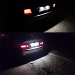 BMW / LED osvetlitev registrske tablice z ohišjem