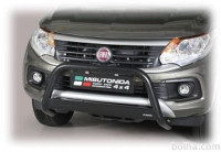 Cevna zaščita odbijača Misutonida - Fiat Fullback 16- (črna, 63mm)