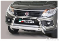 Cevna zaščita odbijača Misutonida - Fiat Fullback 16- (krom, 63mm)