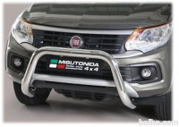 Cevna zaščita odbijača Misutonida - Fiat Fullback 16- (krom, 76mm)