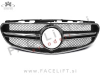 Mercedes E / W212 (13-16) / maska / AMG E63 / kromirana (sijaj)