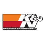 Nalepka K&N logo XL 29x70cm