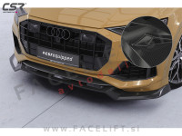 Podaljšek sprednjega odbijača karbon sijaj Audi Q8 23-