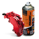 Sprej za zavorne čeljusti Foliatec - rdeča sijaj