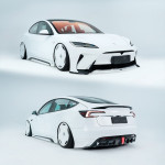 Tesla Model 3 Highland body kit TESLAR Flare H (2023.10+)