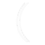 Trak za platišča Foliatec Racing bela