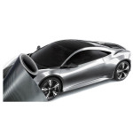 Zaščitna folija Nexus črna carbon 35x50 cm