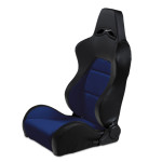 Sedež pregibni Autostyle Eco črna/modra levi