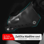 Zaščita hladilnih cevi Tesla Model 3 in Model Y – nadgrajena zaščitna