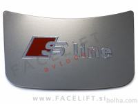 Audi / S-Line emblem (3D nalepka) za volan