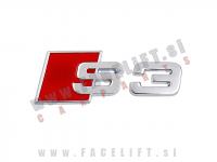 Audi / S3 emblem (nalepka)