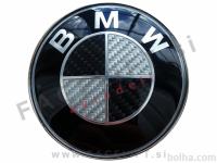 BMW emblem / 82mm / karbon