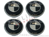 BMW / emblemi za platišča / 68mm / karbon