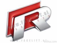 VW / R emblem (3D nalepka)