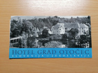HOTEL GRAD OTOČEC SLOVENIJA-JUGOSLAVIJA 1964