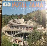 Hotel Jama Postojna Jugoslavija 21x21 cm