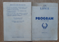 Lipica 1961 turistični prospekt program