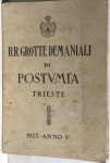 Postojnska jama- leta 1927 20 strani,jezik italijanski