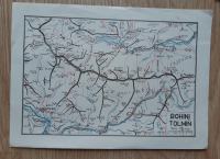 Topografska karta  BOHINJ TOLMIN 1:150000 21x15cm